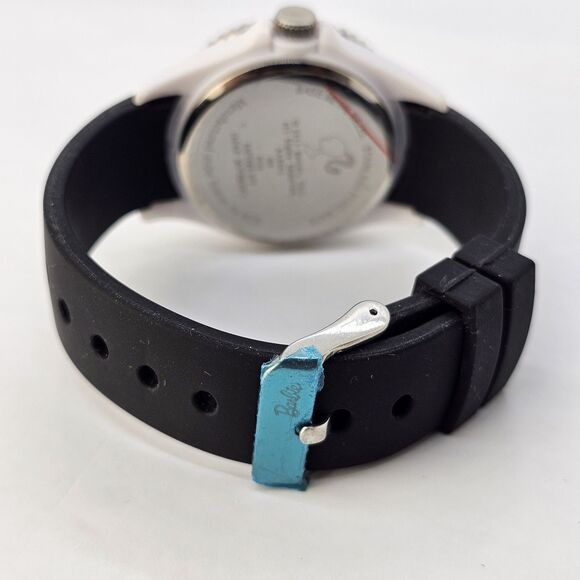 Women's Barbie Watch 38MM Black Dial Black Plastic Bands New Battery - Picture 7 of 12